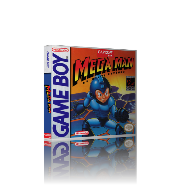 Megaman REPLACEMENT Retro Gaming Case