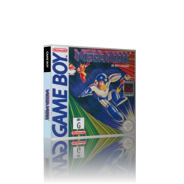 Megaman dr wilys revenge REPLACEMENT Retro Gaming Case
