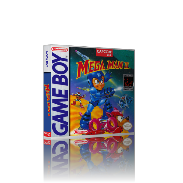Megaman ii REPLACEMENT Retro Gaming Case