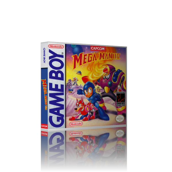 Megaman iv REPLACEMENT Retro Gaming Case