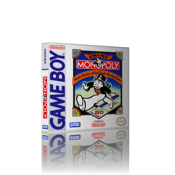 Monopoly REPLACEMENT Retro Gaming Case