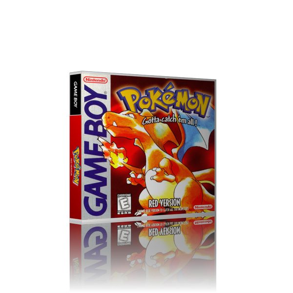 Pokemon red REPLACEMENT Retro Gaming Case