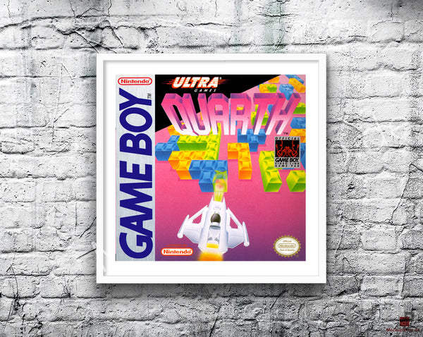 Quarth Game Style Inspired Retro Gaming Poster