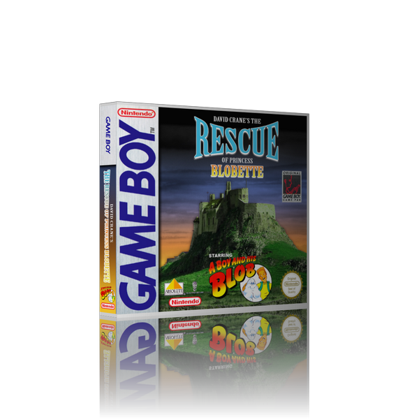 Rescue of Princess Blobette Gb REPLACEMENT Retro Gaming Case