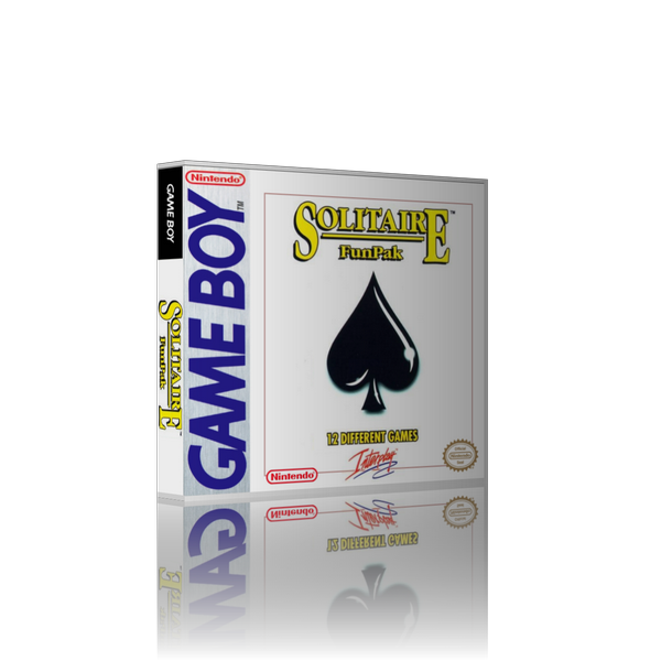 Solitaire Fun Pack REPLACEMENT Retro Gaming Case