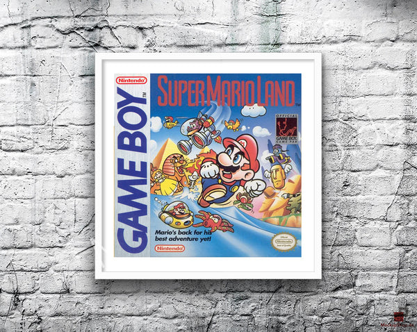 Super Mario L And Game Style Inspired Retro Gaming Poster