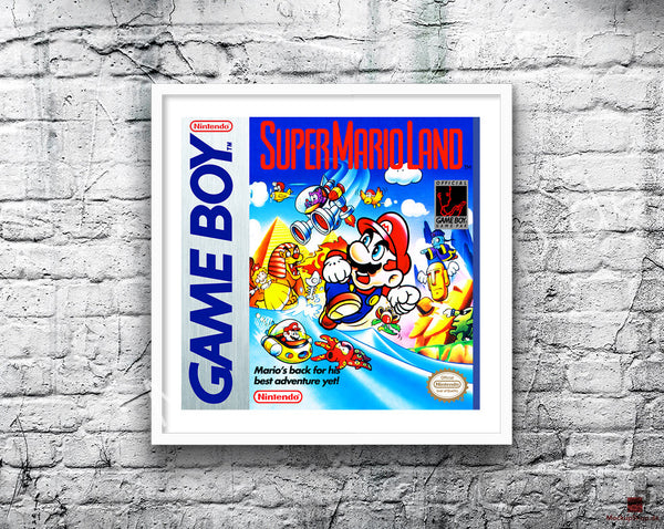 Super Mario L And 4 Game Style Inspired Retro Gaming Poster