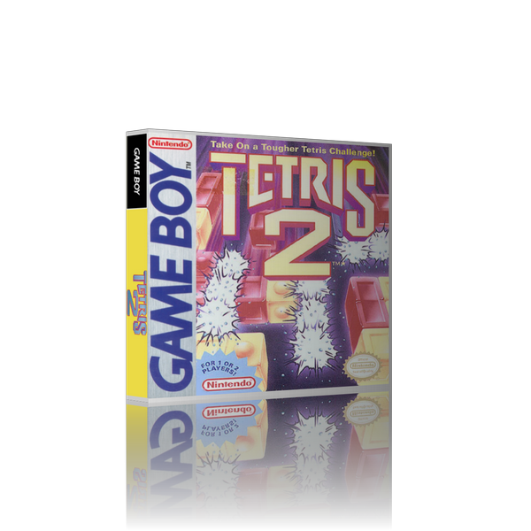 Tetris 2 REPLACEMENT Retro Gaming Case