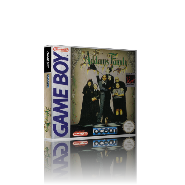 The Adams Family REPLACEMENT Retro Gaming Case