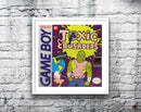 Toxic Crusaders Game Style Inspired Retro Gaming Poster A2 A3 Or A4