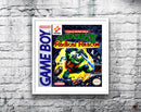 Turtles 3 Radical Rescue Game Style Inspired Retro Gaming Poster A2 A3 Or A4