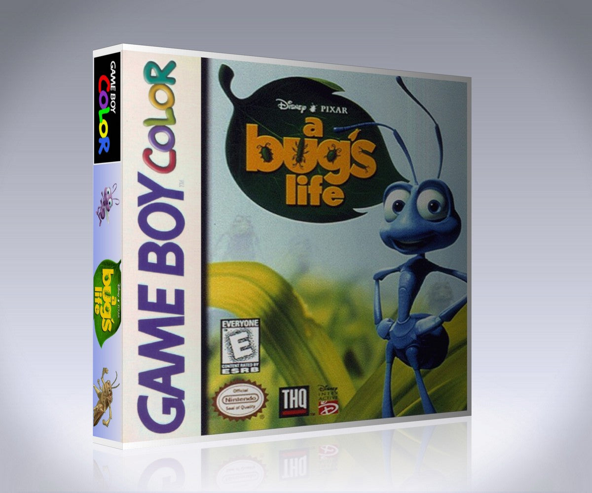 Gameboy Color A Bug's Life Game Cover To Fit A UGC Style Replacement Game Case – Gameboy Color Case product image 1