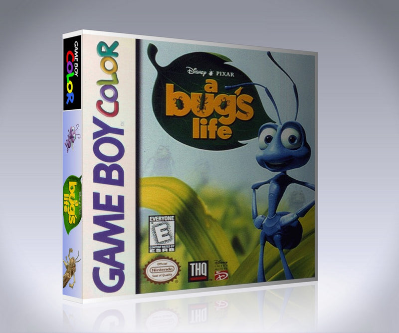 Gameboy Color A Bug's Life Game Cover To Fit A UGC Style Replacement Game Case