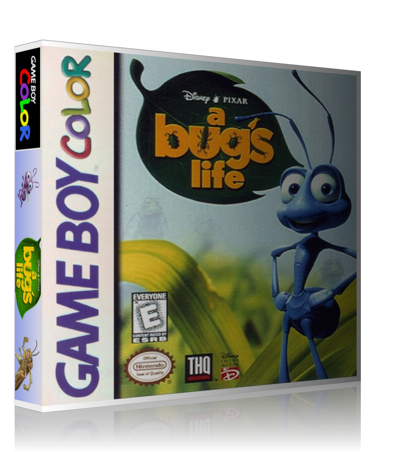 Gameboy Colour A bugs life Retro Game REPLACEMENT GAME Case Or Cover