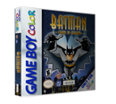 Gameboy Color Batman Chaos In Gotham Game Cover To Fit A UGC Style Replacement Game Case