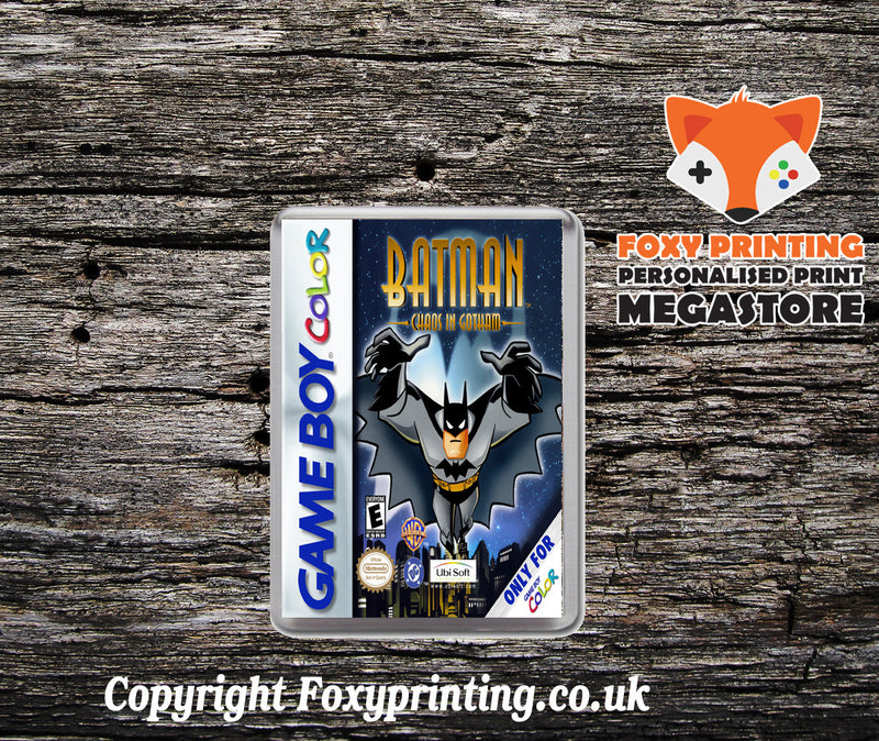 Batman Chaos in Gotham Retro Gaming Magnet