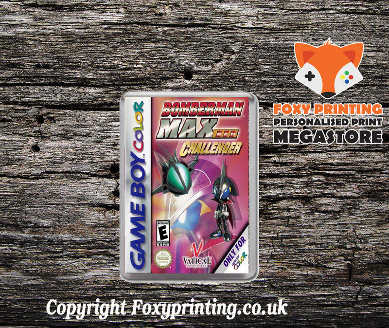 Bomberman Max Red Challenger Retro Gaming Magnet