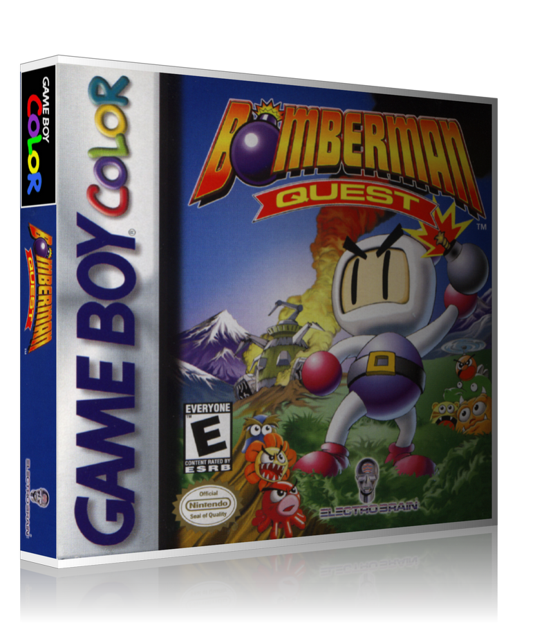Gameboy Color Bomberman Quest Game Cover To Fit A UGC Style Replacement Game Case – Gameboy Color Case product image 1