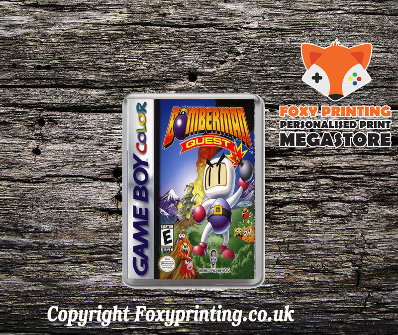 Bomberman Quest Retro Gaming Magnet