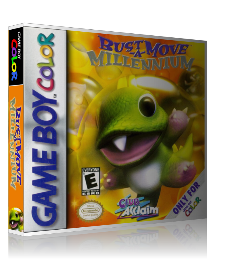 Gameboy Color Bust A Move Millennium Game Cover To Fit A UGC Style Replacement Game Case – Gameboy Color Case product image 1