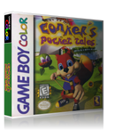 Gameboy Color Conkers Pocket Tales Game Cover To Fit A UGC Style Replacement Game Case