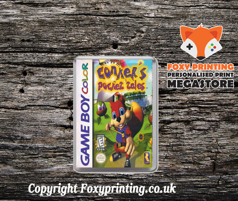 Conkers Pocket Tales Retro Gaming Magnet
