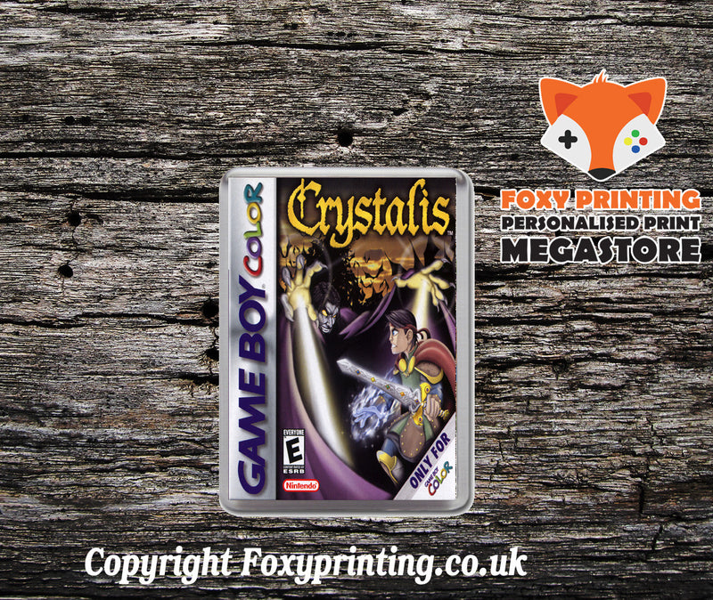 Crystalis Retro Gaming Magnet