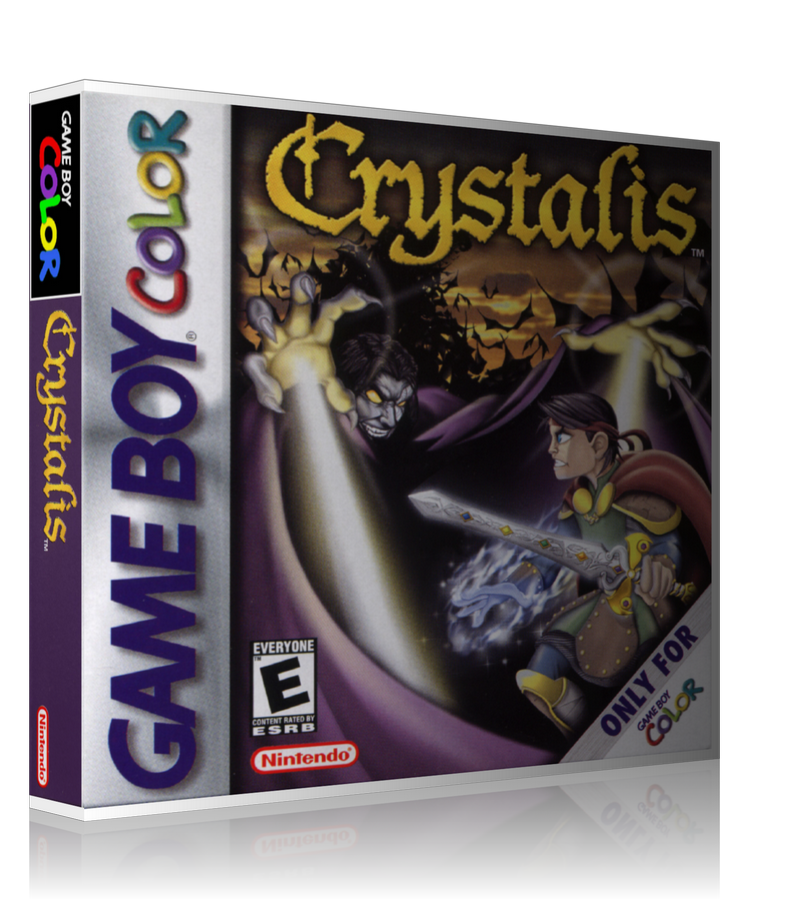Gameboy Colour Crystalis Retro Game REPLACEMENT GAME Case Or Cover