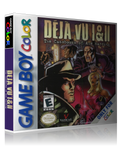 Gameboy Color Deja Vu 1 And 2 Game Cover To Fit A UGC Style Replacement Game Case