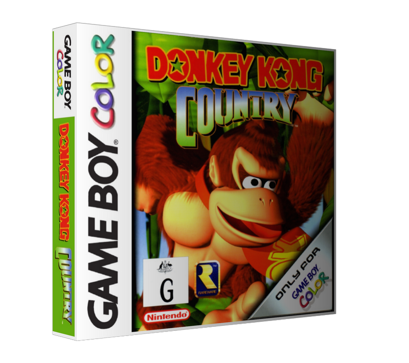 Gameboy Colour Donkey kong country_2_Au Retro Game REPLACEMENT GAME Case Or Cover