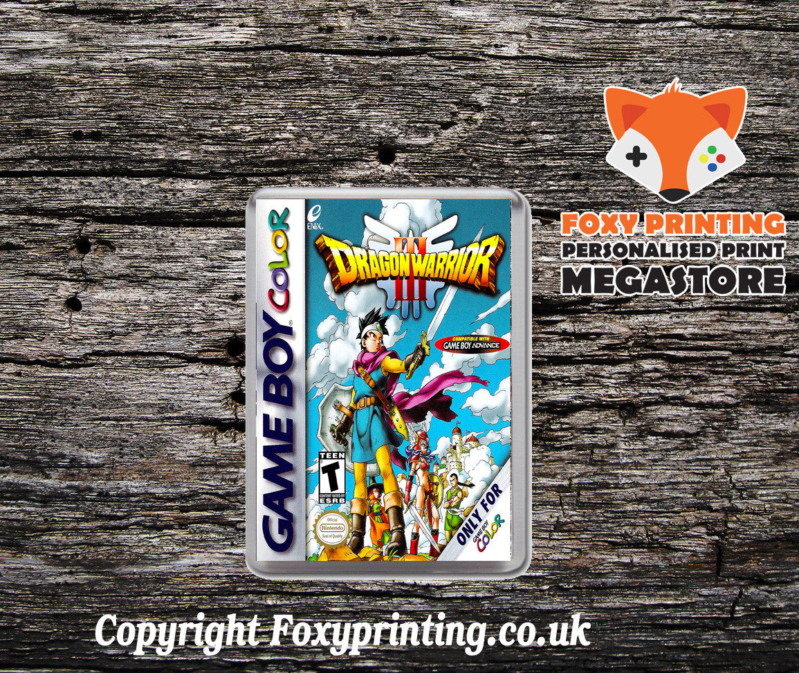 Dragon Warrior 3 Retro Gaming Magnet