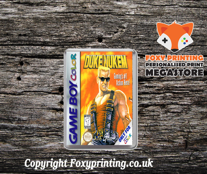 Duke Nukem Retro Gaming Magnet