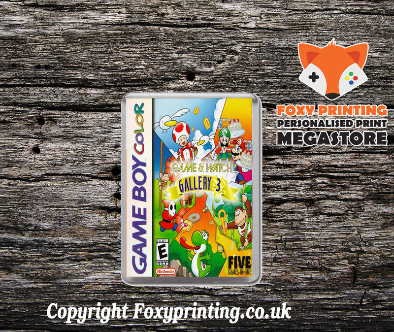 Game and Watch Gallery 3 Retro Gaming Magnet