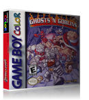 Gameboy Color Ghosts N Goblins Game Cover To Fit A UGC Style Replacement Game Case