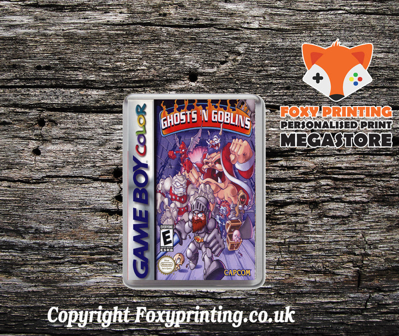 Ghosts n Goblins Retro Gaming Magnet