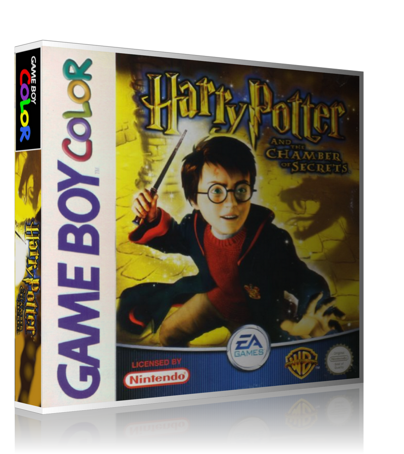 Gameboy Colour Harry potter and the chamber of secrets Retro Game REPLACEMENT GAME Case Or Cover