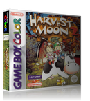 Gameboy Color Harvest Moon 2 Game Cover To Fit A UGC Style Replacement Game Case