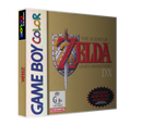 Gameboy Color Legend Of Zelda Links Awakening DX Game Cover To Fit A UGC Style Replacement Game Case