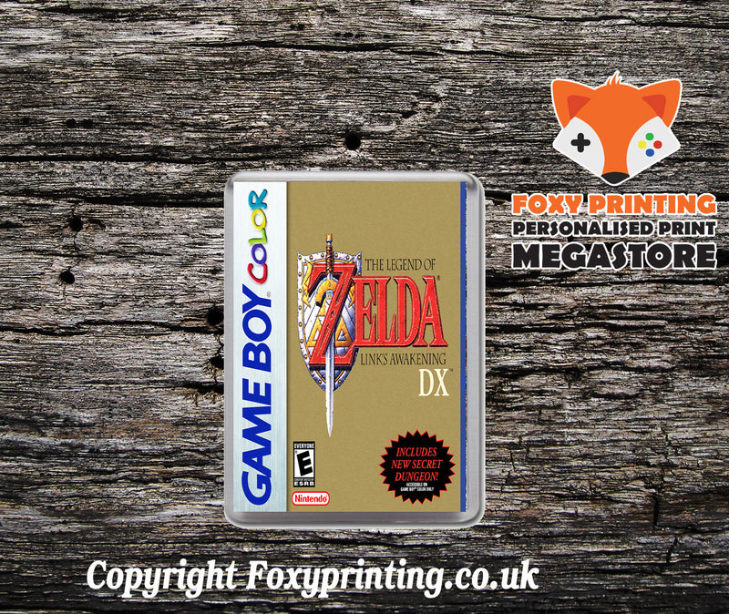 Legend of Zelda Links Awakening DX 3 Retro Gaming Magnet