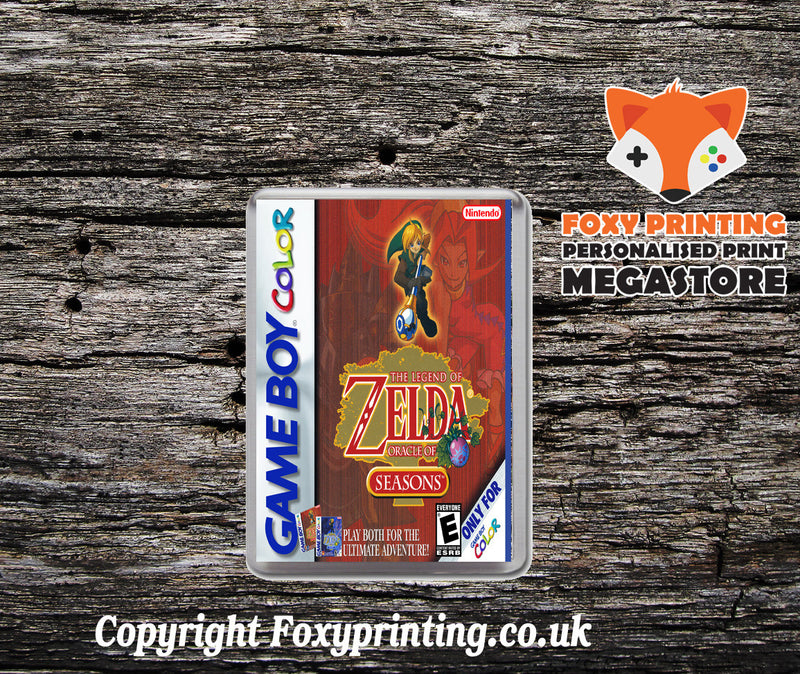 Legend of Zelda Oracle of Seasons 2 Retro Gaming Magnet