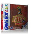 Gameboy Colour Legend of zelda oracle of seasons _2 Retro Game REPLACEMENT GAME Case Or Cover