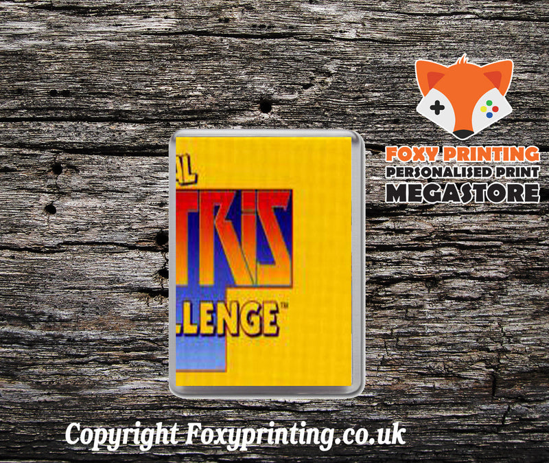 Magical Tetris Challenge Retro Gaming Magnet