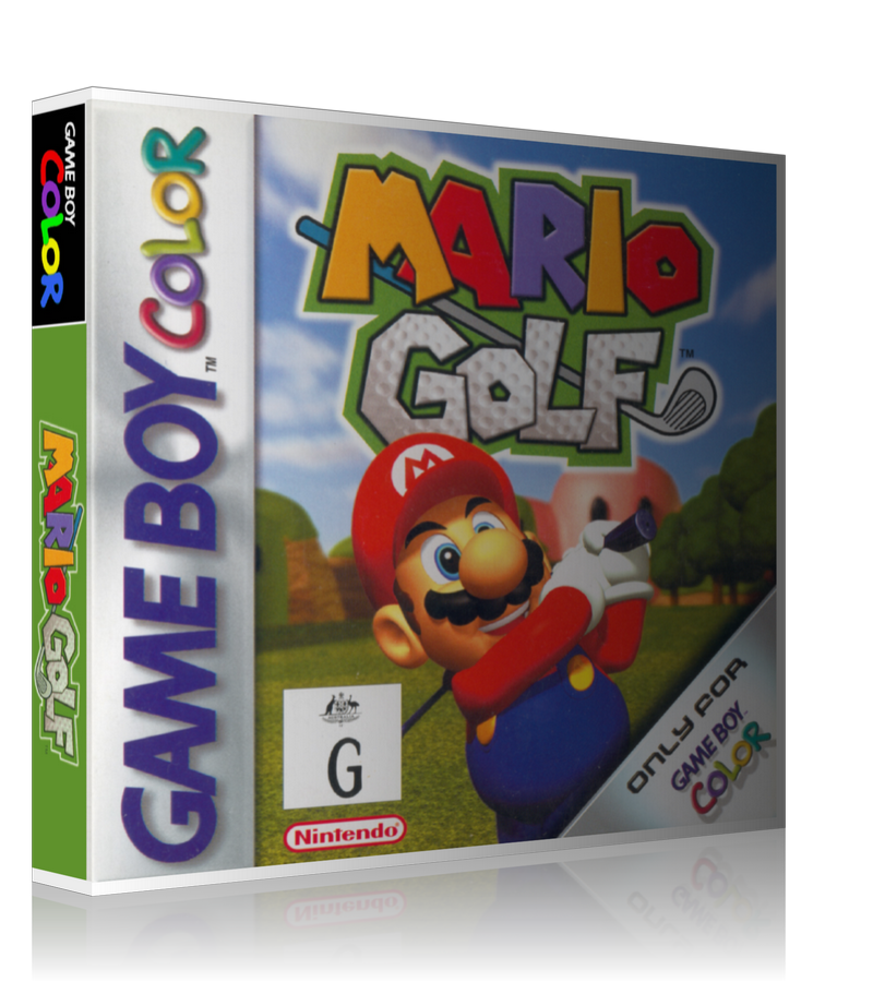 Gameboy Color Mario Golf Game Cover To Fit A UGC Style Replacement Game Case – Gameboy Color Case product image 1