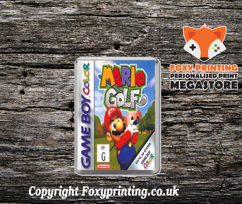 Mario Golf Au Retro Gaming Magnet