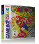 Gameboy Color Mario Tennis Game Cover To Fit A UGC Style Replacement Game Case