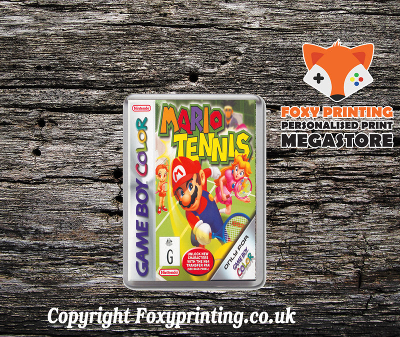 Mario Tennis Au Retro Gaming Magnet