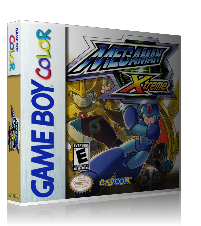 Gameboy Color Megaman Xtreme Game Cover To Fit A UGC Style Replacement Game Case – Gameboy Color Case product image 1