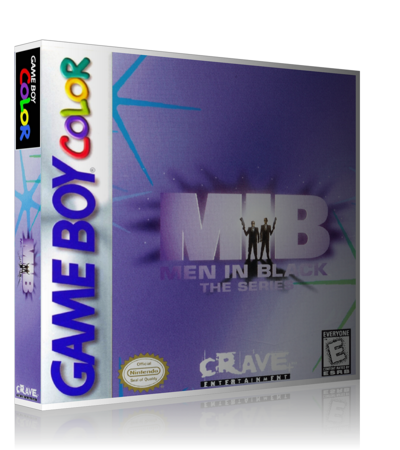 Gameboy Color Men In Black The Series Game Cover To Fit A UGC Style Replacement Game Case
