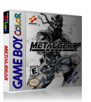 Gameboy Colour Metal gear solid Retro Game REPLACEMENT GAME Case Or Cover