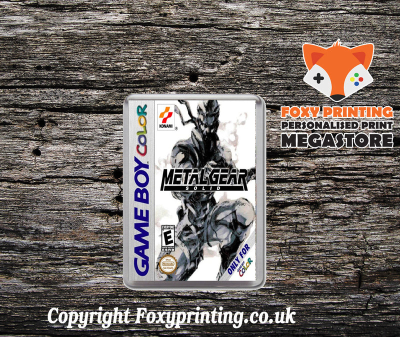 Metal Gear Solid Retro Gaming Magnet